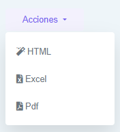 Acciones Libro Diario.