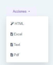 Acciones Libro Diario.