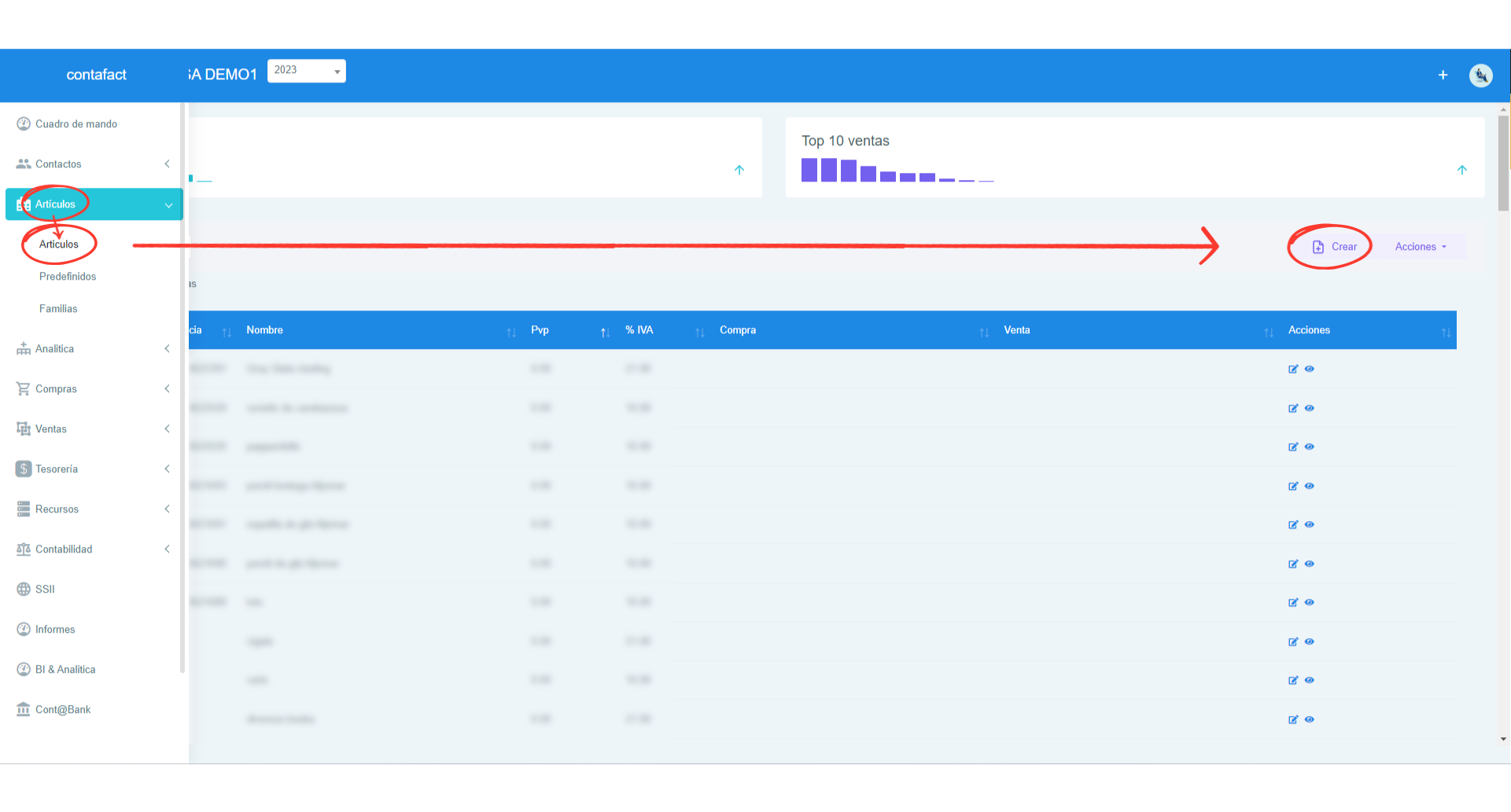 Señalización gráfica 1 de como crear un artículo
