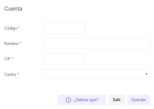 Crear Partida Contable.