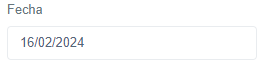Informar fecha