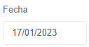 Indicar fecha