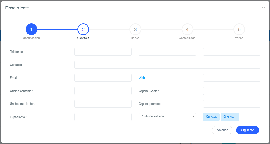 Paso 2 ficha Cliente