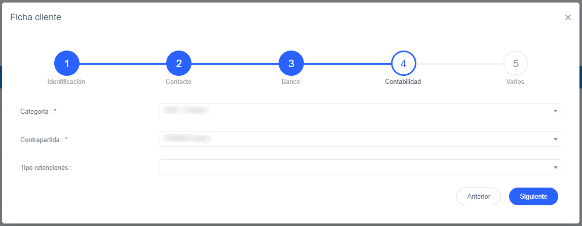Paso 4 ficha Cliente