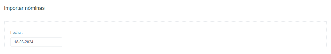 Ventana de importación.