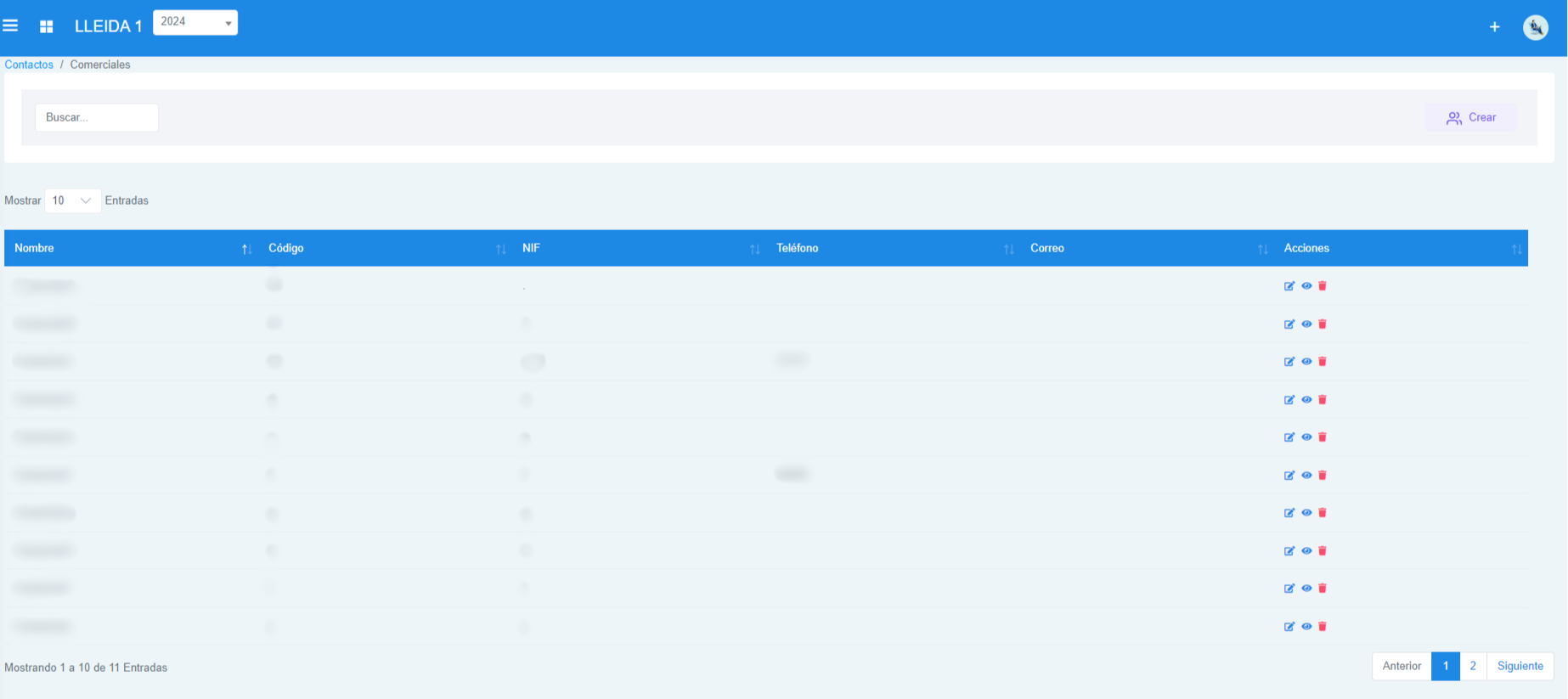Información Comerciales