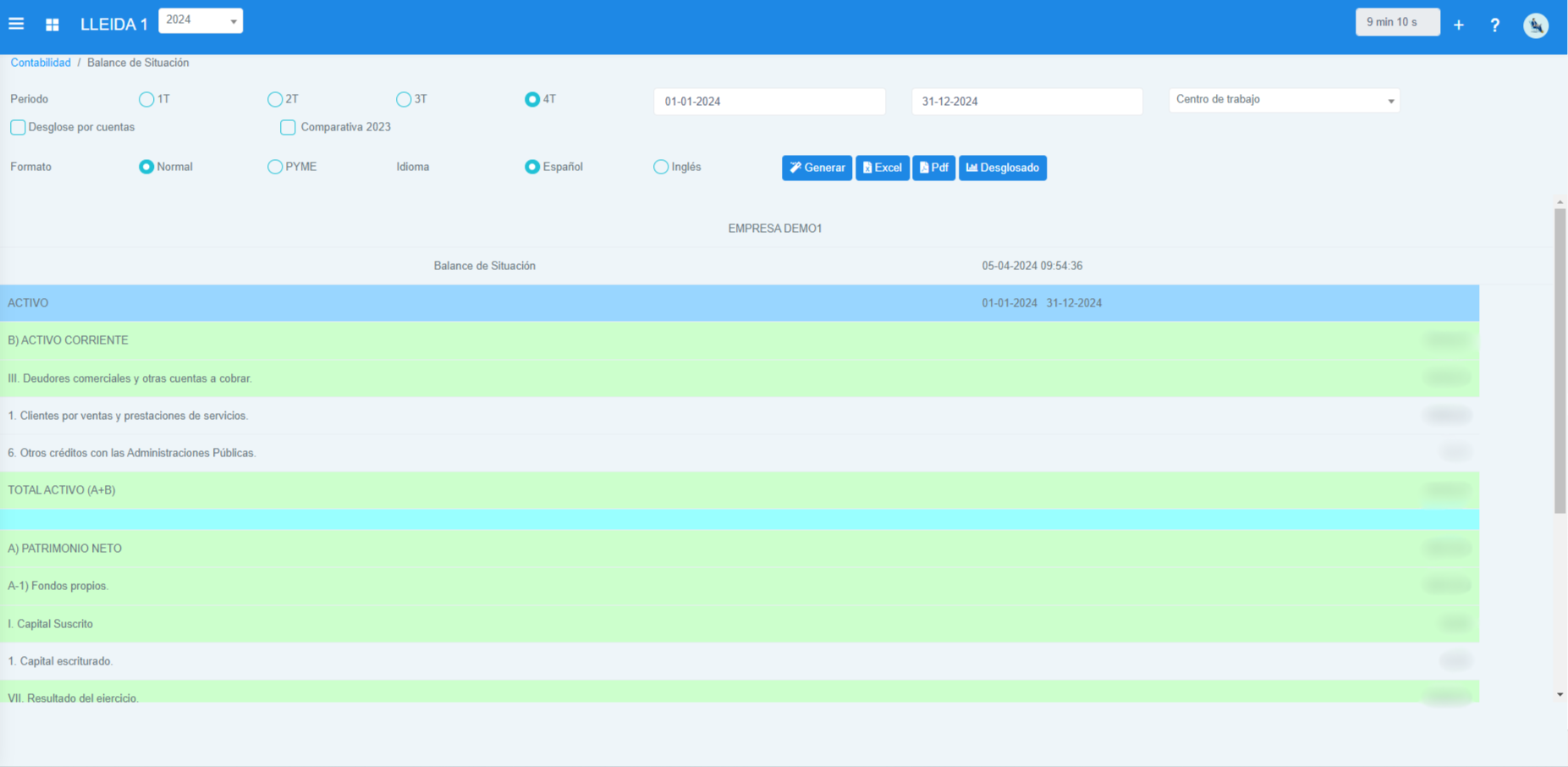 Información sobre la situación.