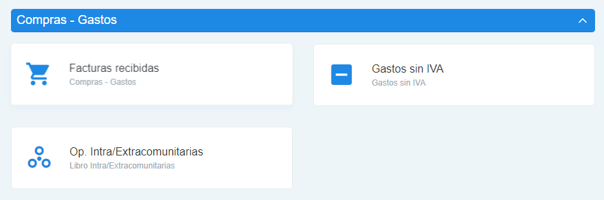 Informes Compras-Gastos.